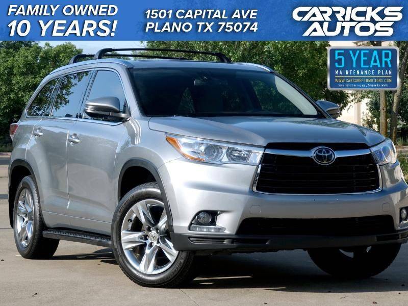 2015 Toyota Highlander Limited Platinum — SUV — 94,155 mi — Plano, TX