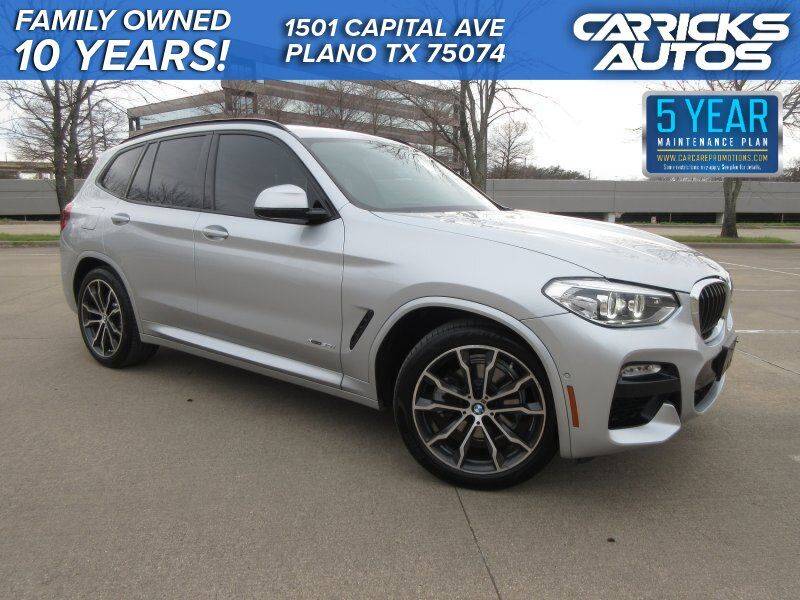 2018 BMW X3 30i — SUV — 111,825 mi — Plano, TX