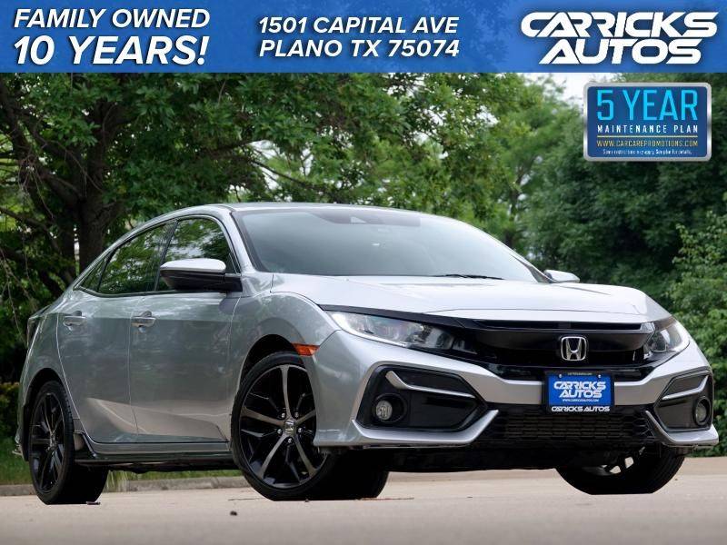2020 Honda Civic Sport — Hatchback — 93,000 mi — Plano, TX