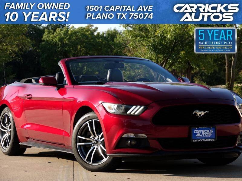 2017 Ford Mustang EcoBoost Premium — Convertible — 105,101 mi — Plano, TX