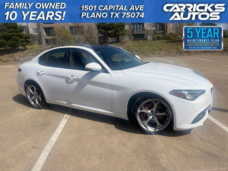 2018 Alfa Romeo Giulia Ti Sport — Sedan — 17,802 mi — Plano, TX