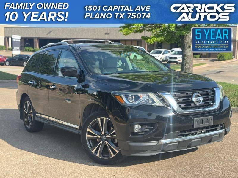 2017 Nissan Pathfinder Platinum — SUV — 82,103 mi — Plano, TX
