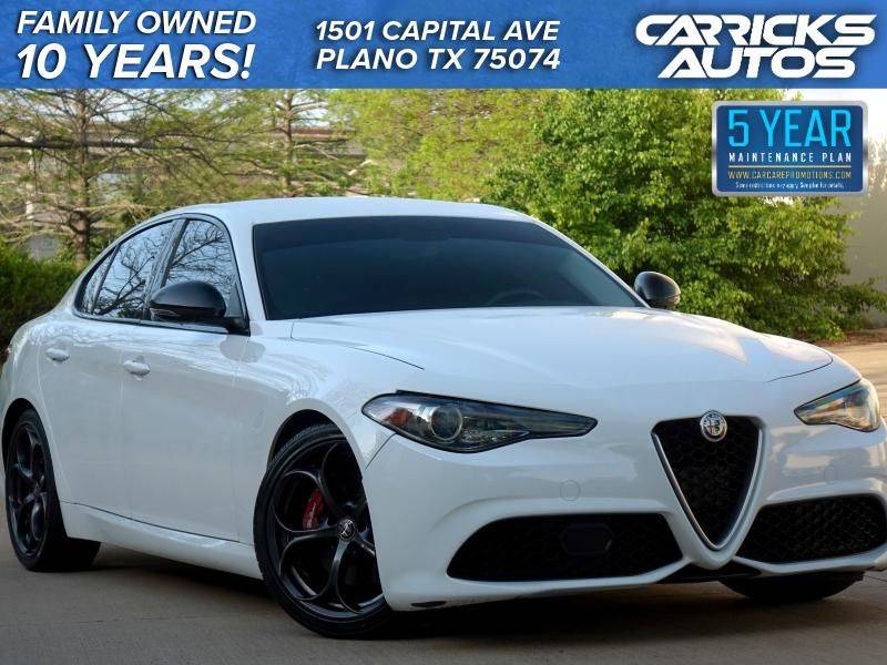 2018 Alfa Romeo Giulia Standard — Sedan — 77,686 mi — Plano, TX