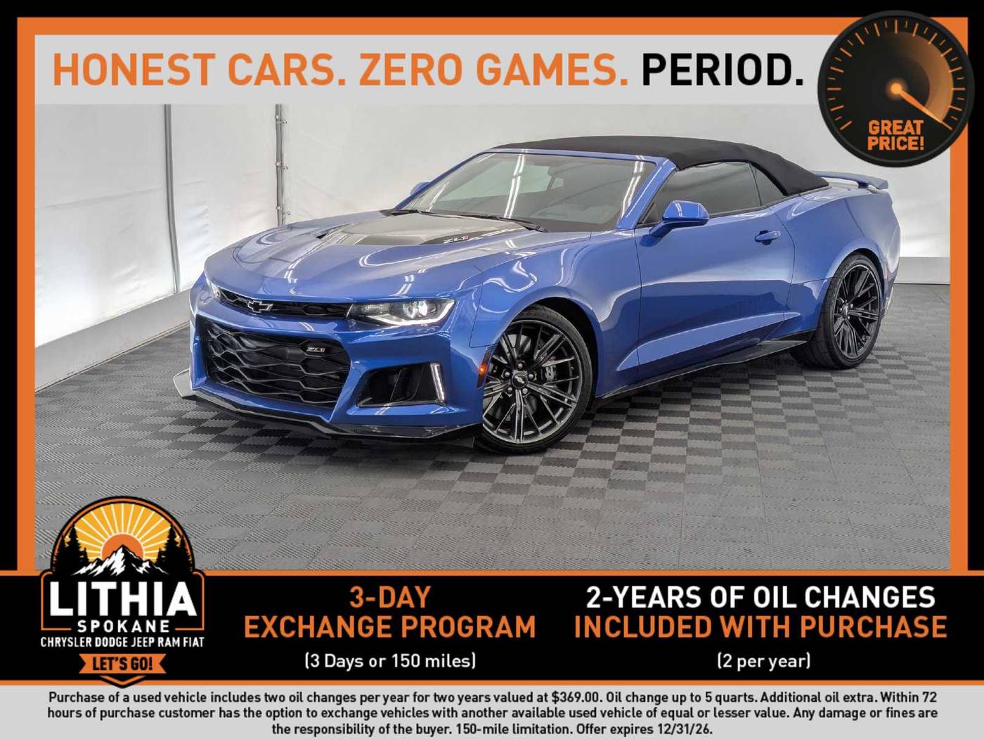 2018 Chevrolet Camaro ZL1