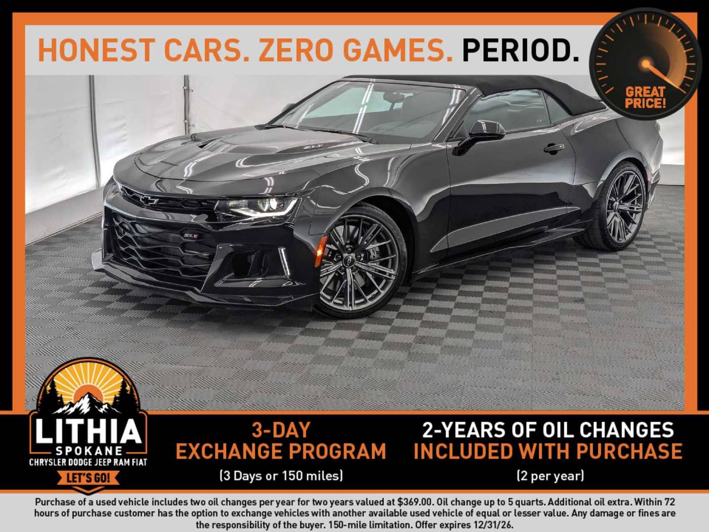 2022 Chevrolet Camaro ZL1