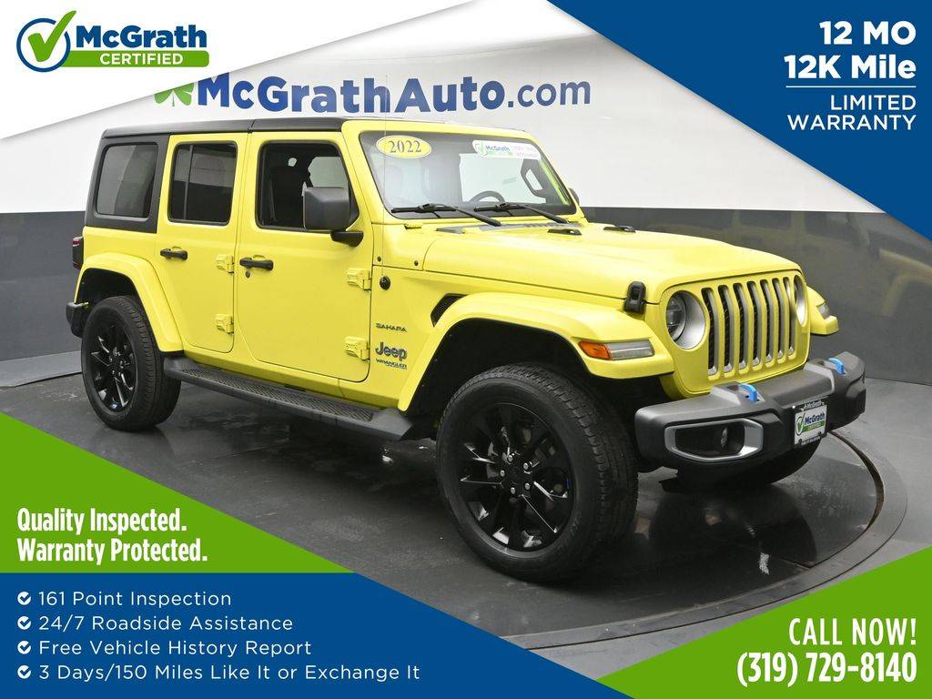 2022 Jeep Wrangler Sahara 4xe