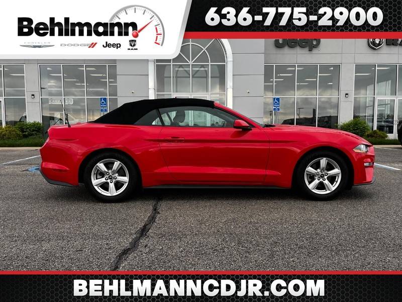 2019 Ford Mustang EcoBoost — Convertible — 71,000 mi — Troy, MO