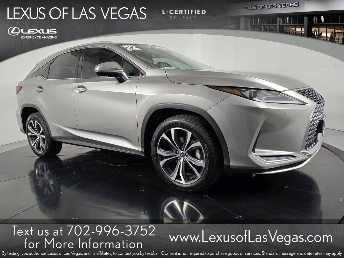 2022 Lexus RX RX 350 — SUV — 28,068 mi — Las Vegas, NV