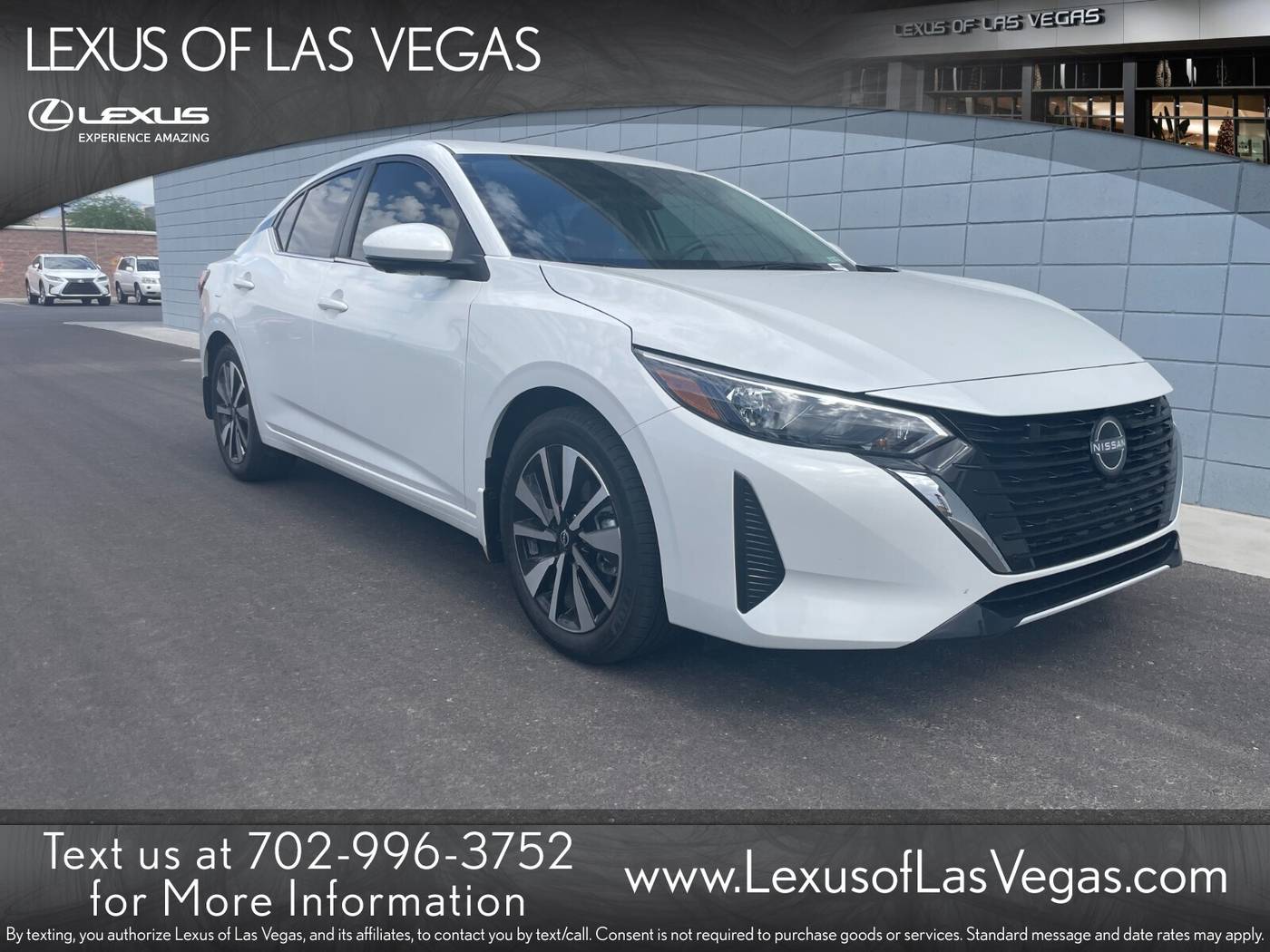 2025 Nissan Sentra SV — Sedan — 2,313 mi — Las Vegas, NV