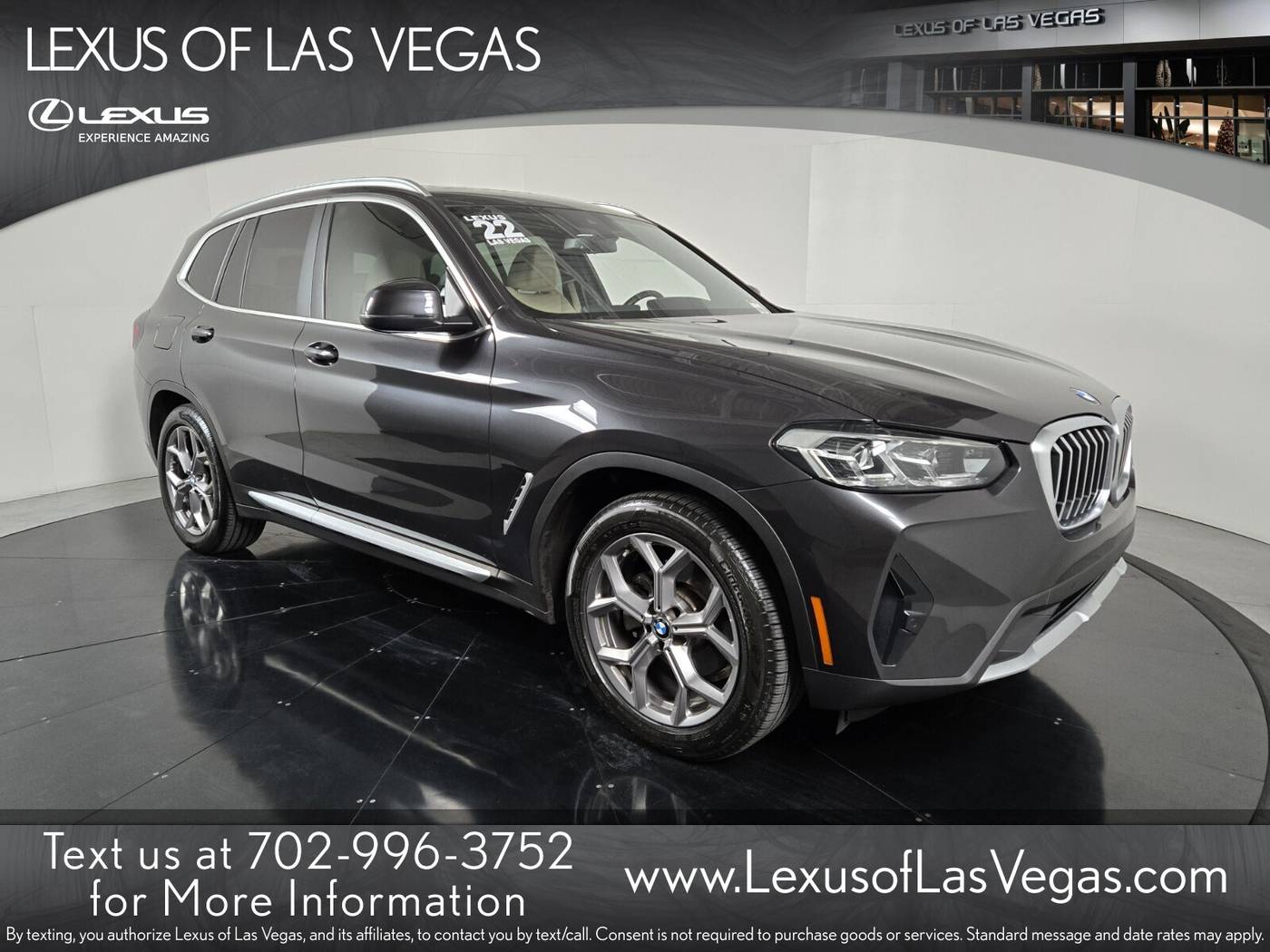 2022 BMW X3 30i — SUV — 32,769 mi — Las Vegas, NV