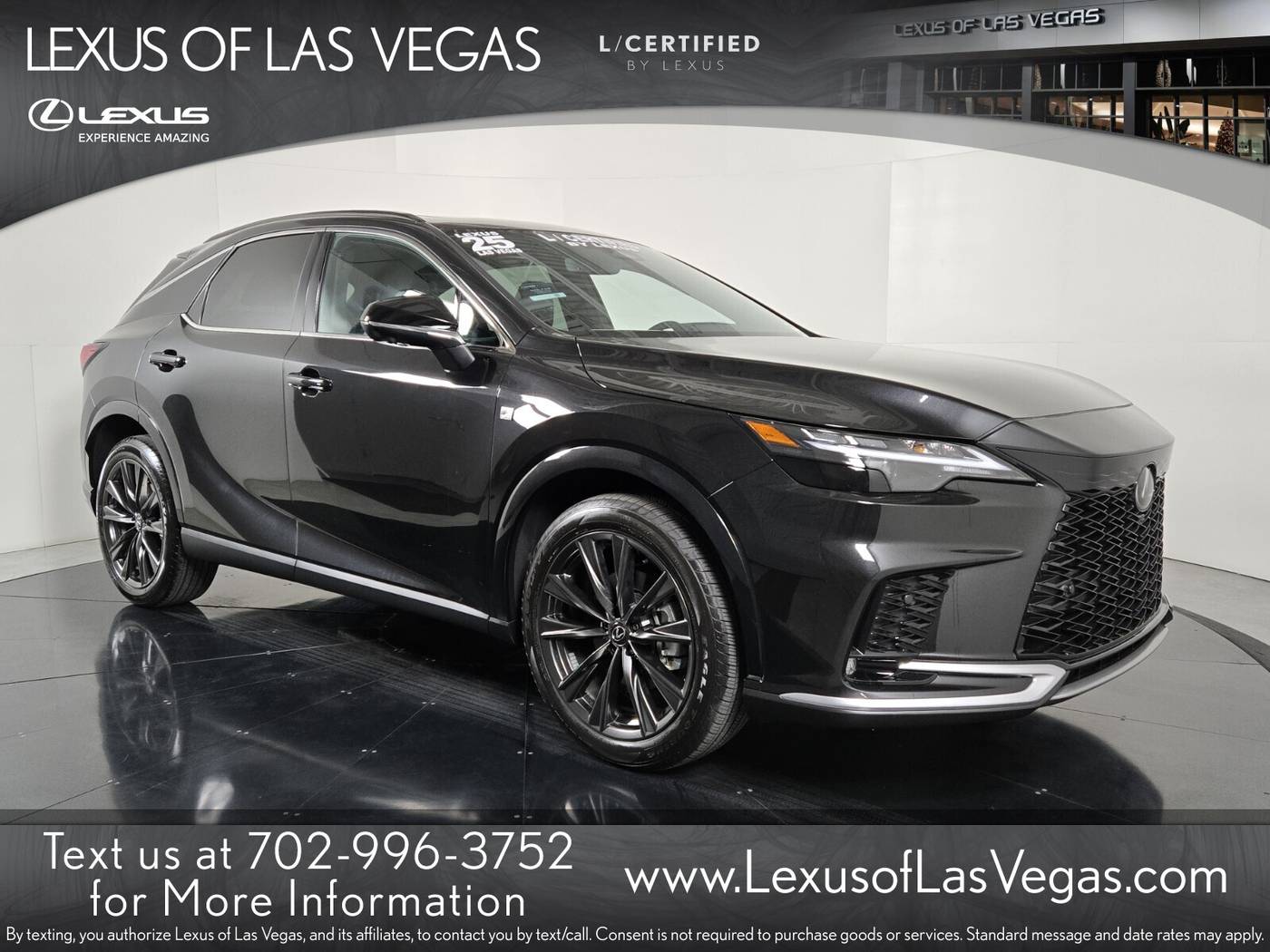 2025 Lexus RX RX 350h F SPORT Design — SUV — 6,830 mi — Las Vegas, NV