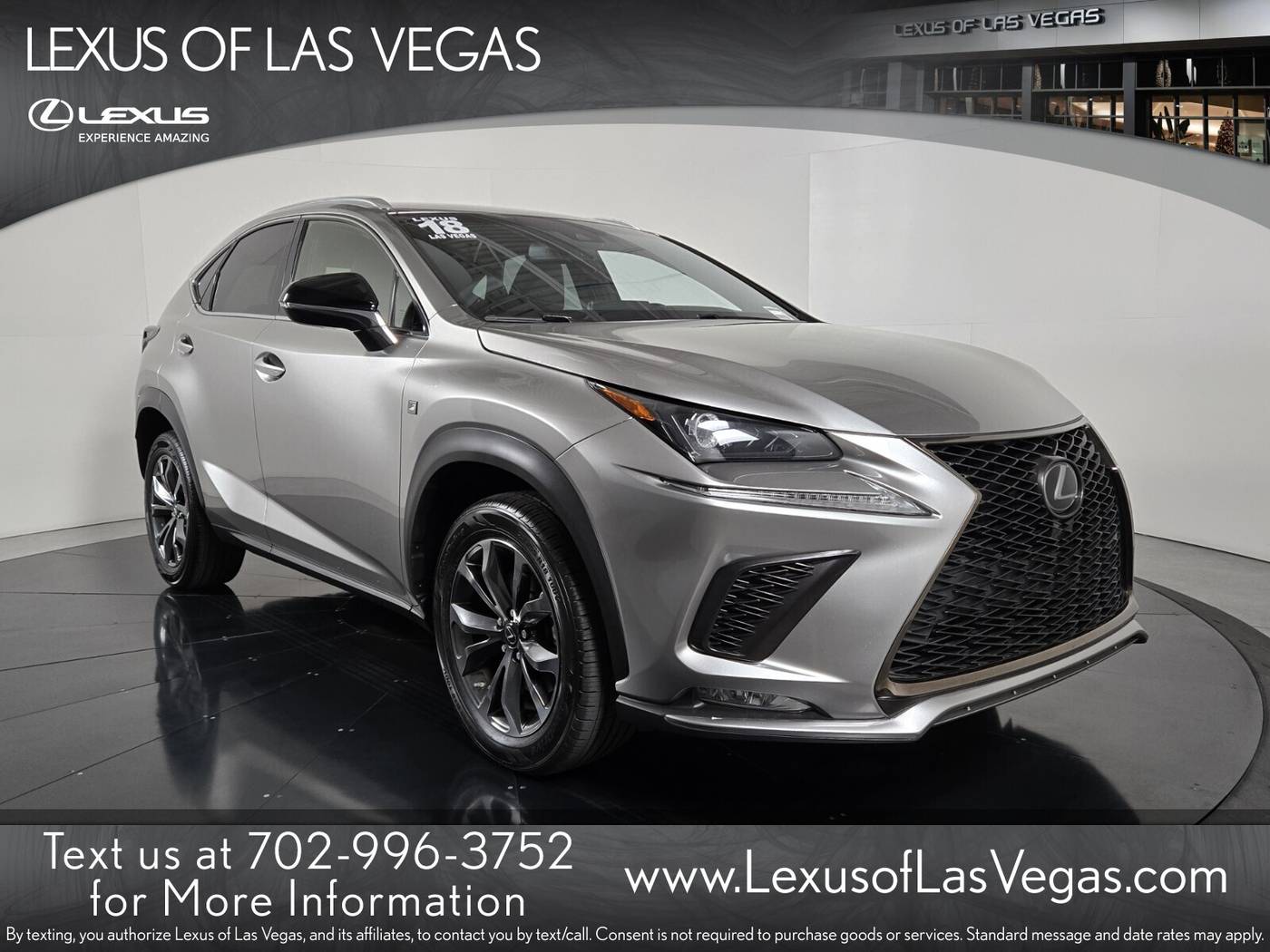 2018 Lexus NX NX 300 F Sport — SUV — 51,556 mi — Las Vegas, NV