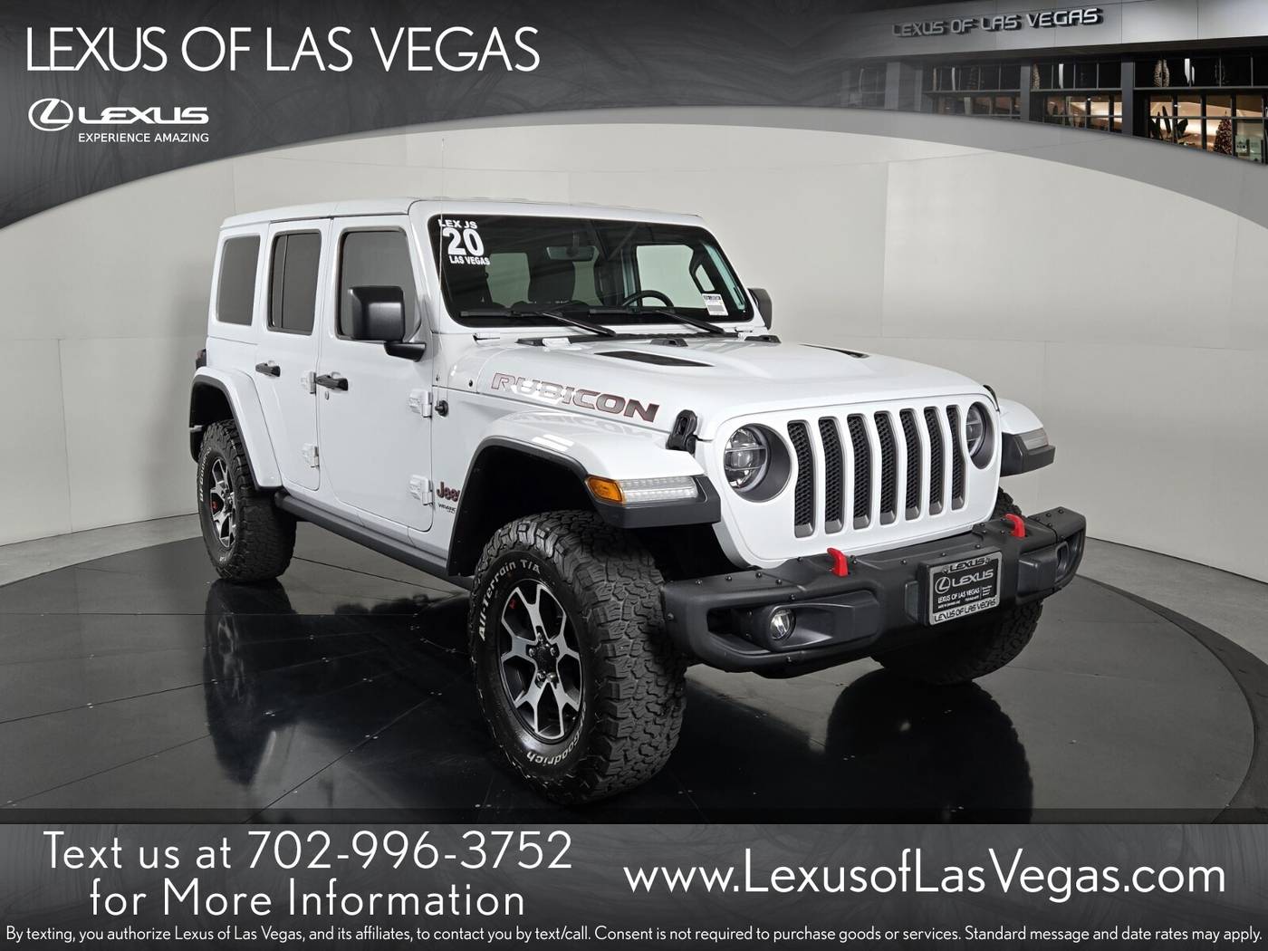 2020 Jeep Wrangler Rubicon — SUV — 7,096 mi — Las Vegas, NV