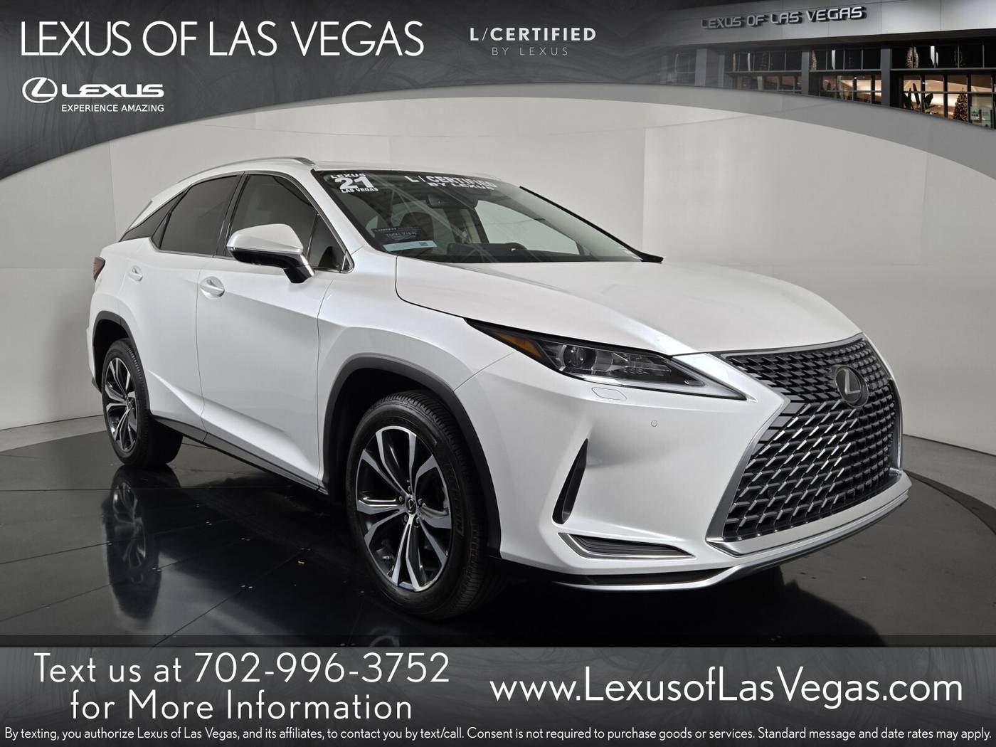 2021 Lexus RX RX 350 — SUV — 26,493 mi — Las Vegas, NV
