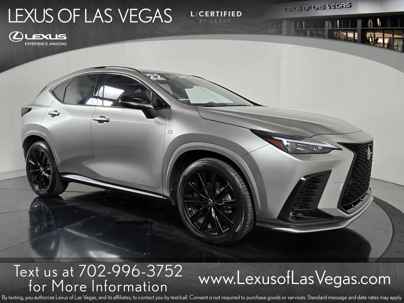 2022 Lexus NX NX 350 F SPORT Handling — SUV — 25,274 mi — Las Vegas, NV