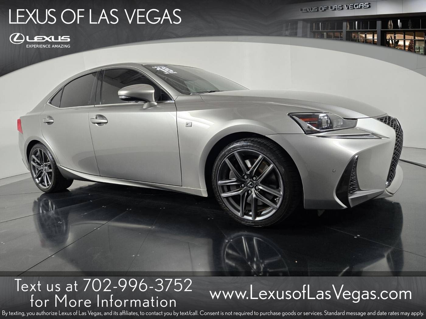 2018 Lexus IS IS 350 F Sport — Sedan — 55,658 mi — Las Vegas, NV