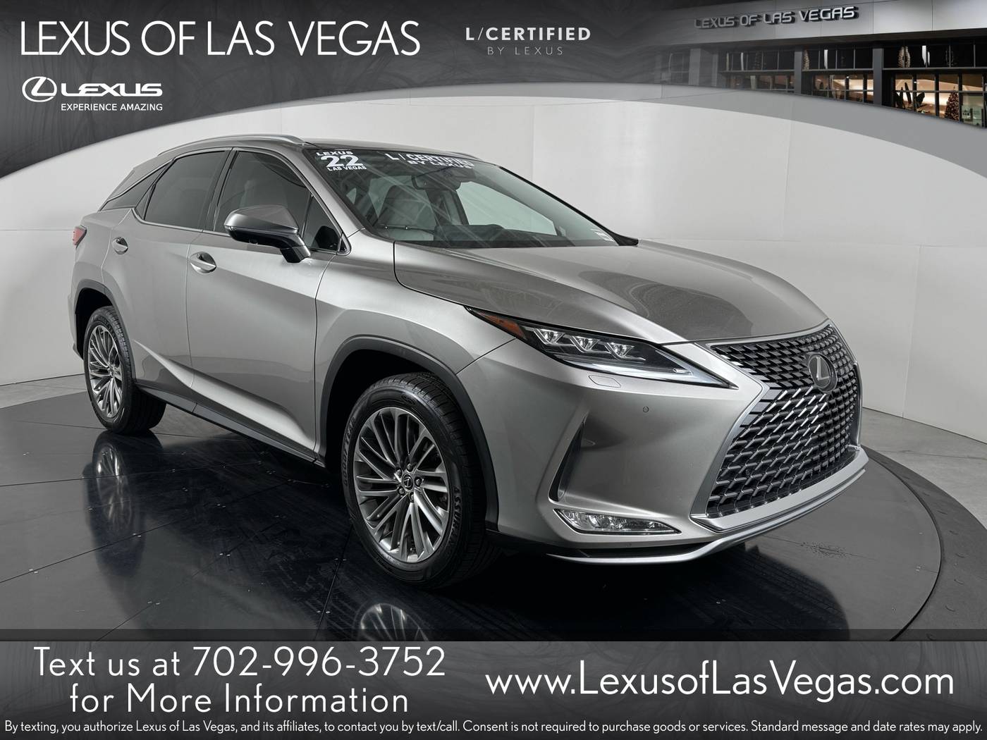 2022 Lexus RX RX 350 — SUV — 63,194 mi — Las Vegas, NV