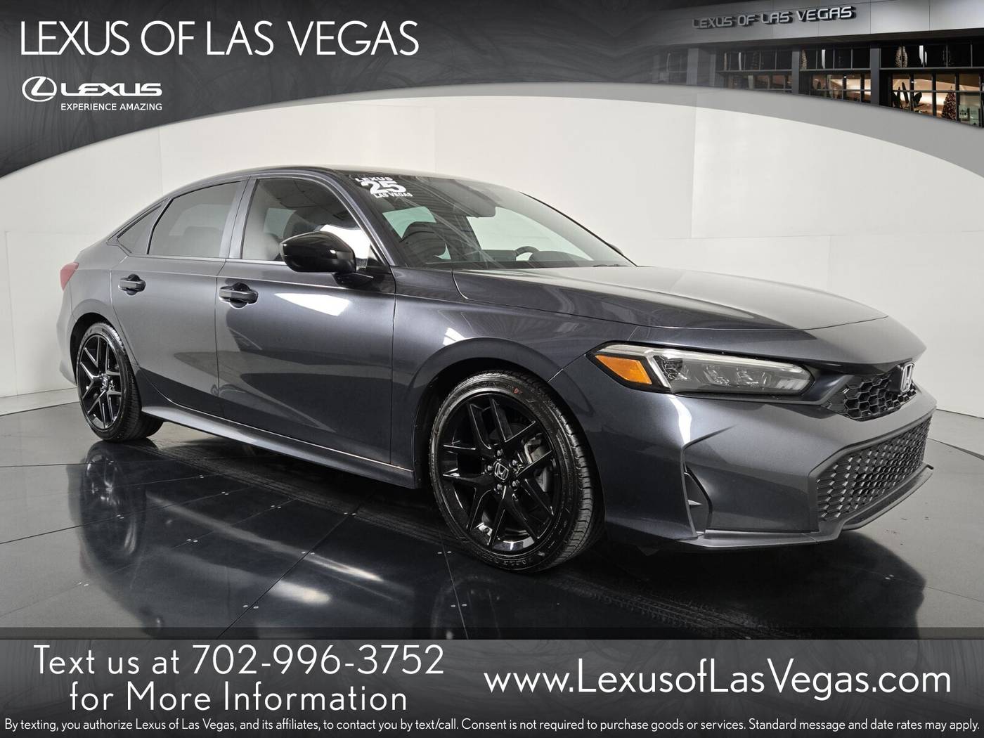 2025 Honda Civic Sport — Sedan — 13,621 mi — Las Vegas, NV