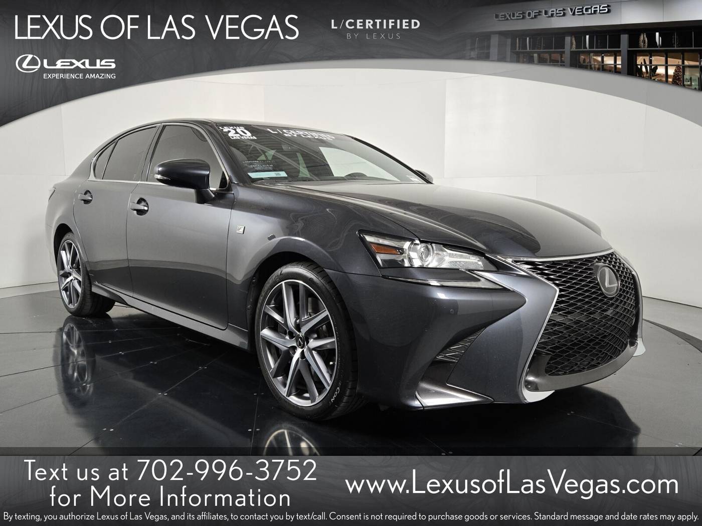 2020 Lexus GS GS 350 F Sport — Sedan — 36,781 mi — Las Vegas, NV