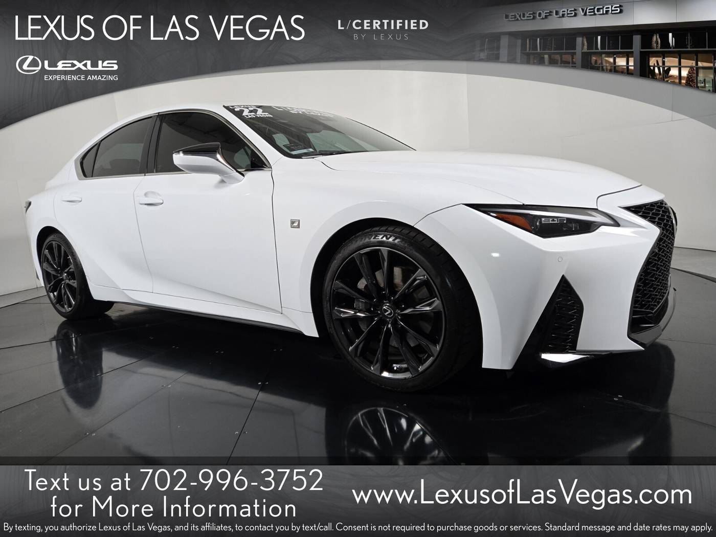2022 Lexus IS IS 350 F SPORT — Sedan — 36,004 mi — Las Vegas, NV