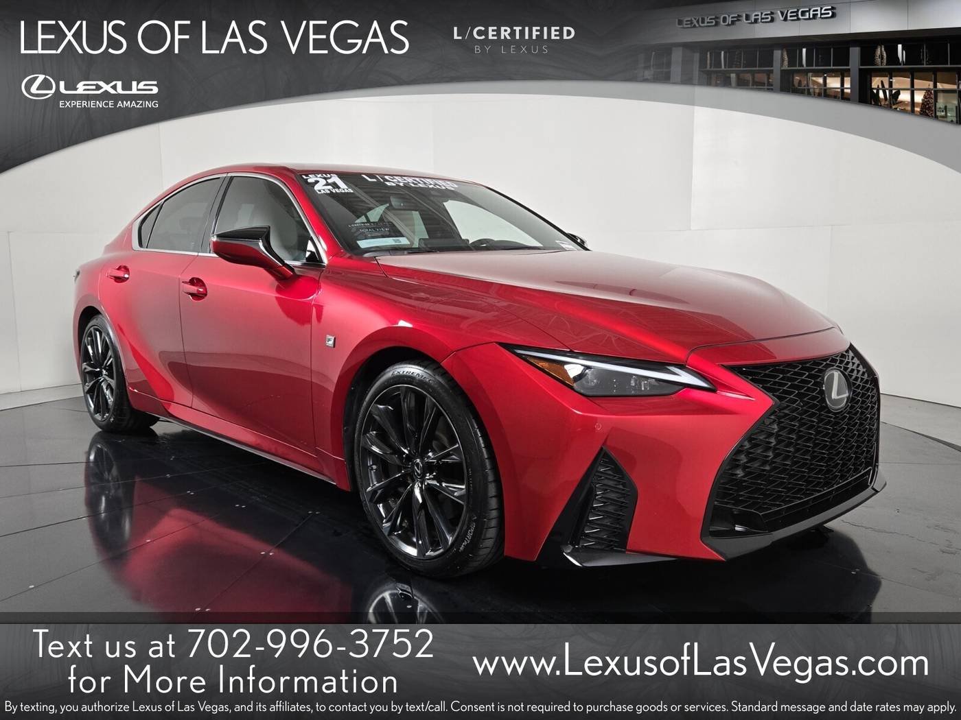 2021 Lexus IS IS 350 F SPORT — Sedan — 25,860 mi — Las Vegas, NV