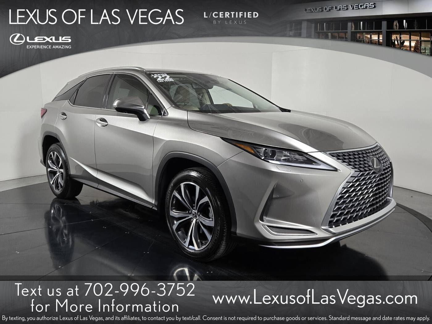 2022 Lexus RX RX 350 — SUV — 11,617 mi — Las Vegas, NV