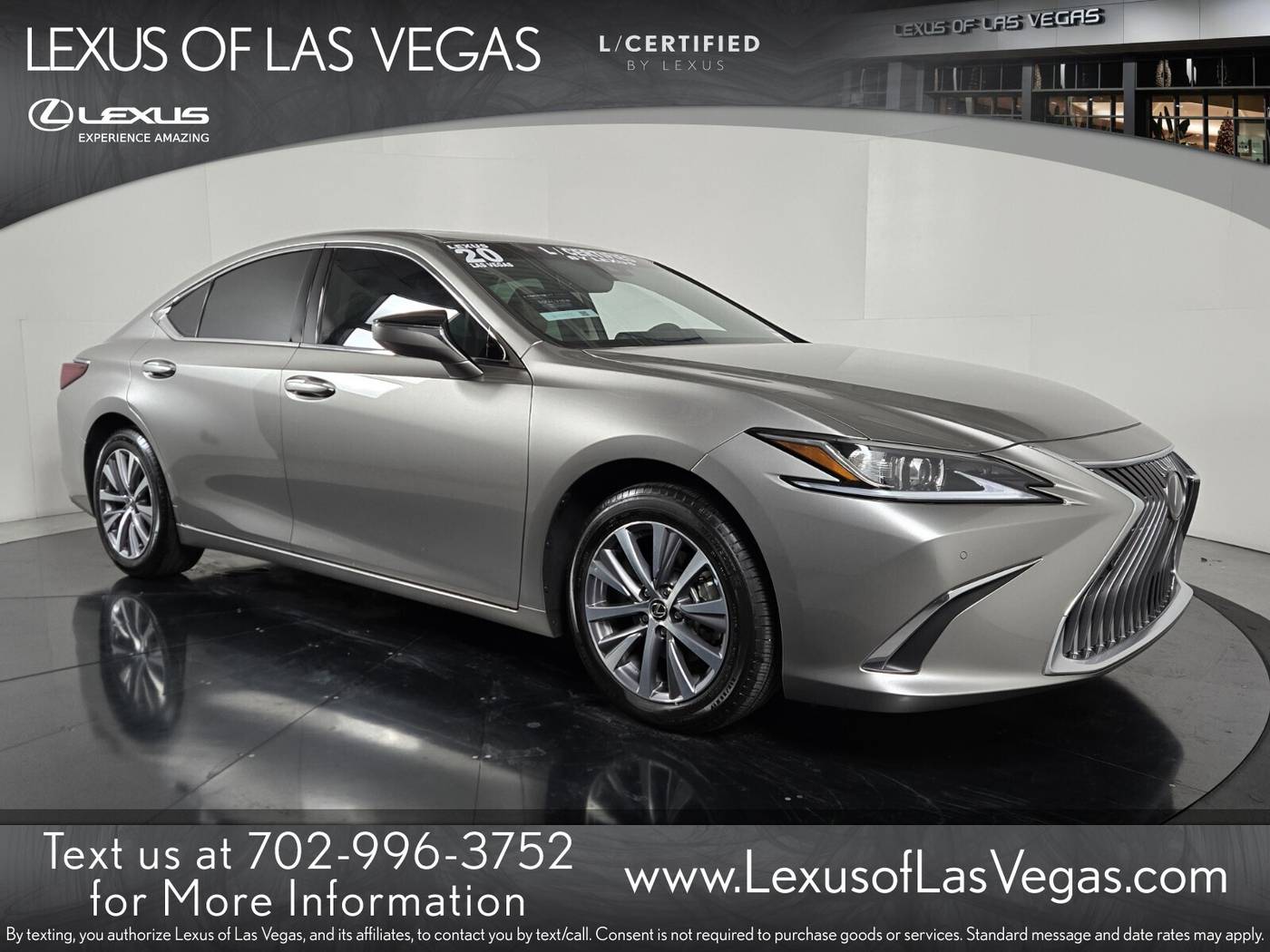 2020 Lexus ES ES 350 — Sedan — 11,856 mi — Las Vegas, NV