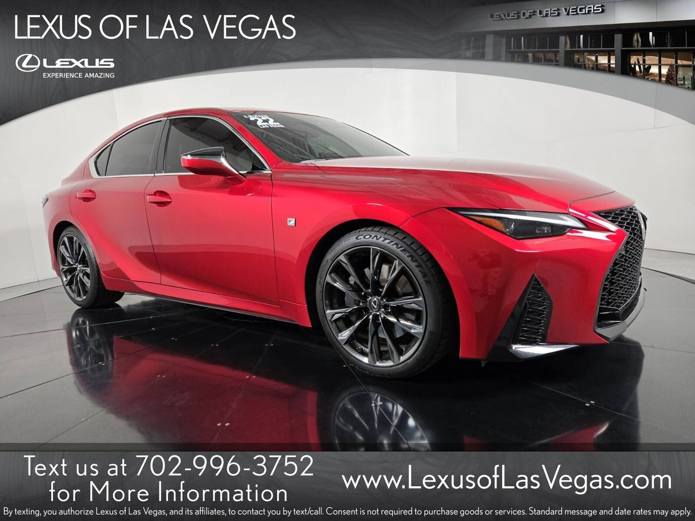 2022 Lexus IS IS 350 F SPORT — Sedan — 23,426 mi — Las Vegas, NV