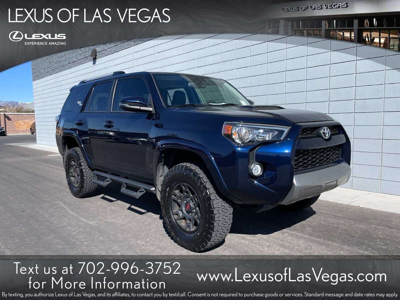2018 Toyota 4Runner SR5 — SUV — 75,221 mi — Las Vegas, NV