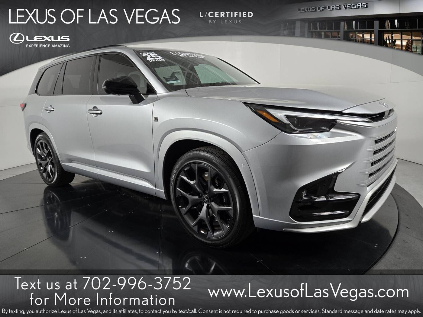2025 Lexus TX TX 500h F SPORT Premium — SUV — 1,695 mi — Las Vegas, NV