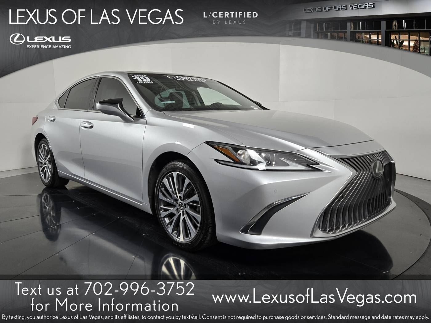 2019 Lexus ES ES 350 — Sedan — 57,384 mi — Las Vegas, NV