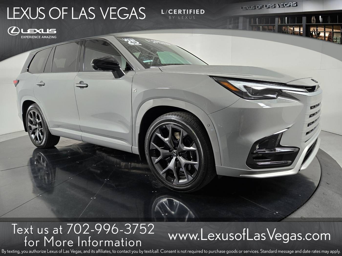 2025 Lexus TX TX 500h F SPORT Luxury — SUV — 335 mi — Las Vegas, NV