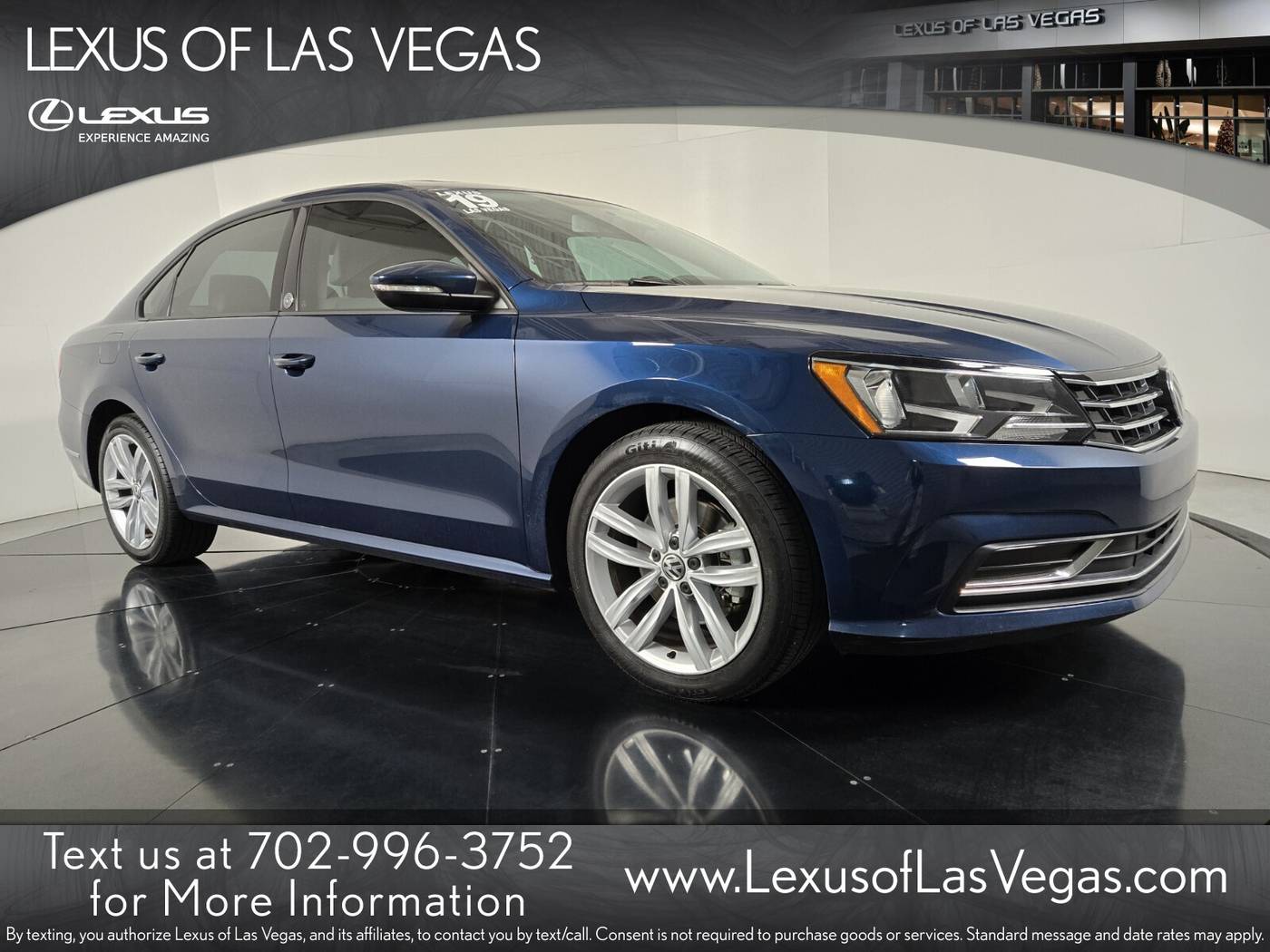 2019 Volkswagen Passat Wolfsburg Edition — Sedan — 25,629 mi — Las Vegas, NV
