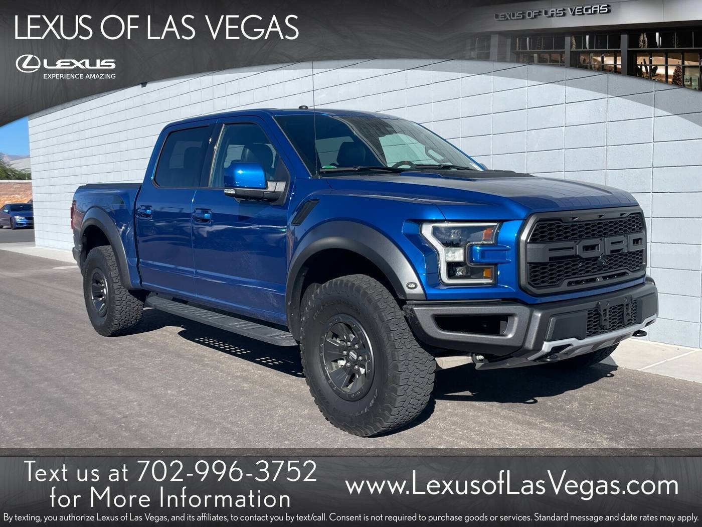 2018 Ford F-150 Raptor — Pickup Truck — 20,002 mi — Las Vegas, NV