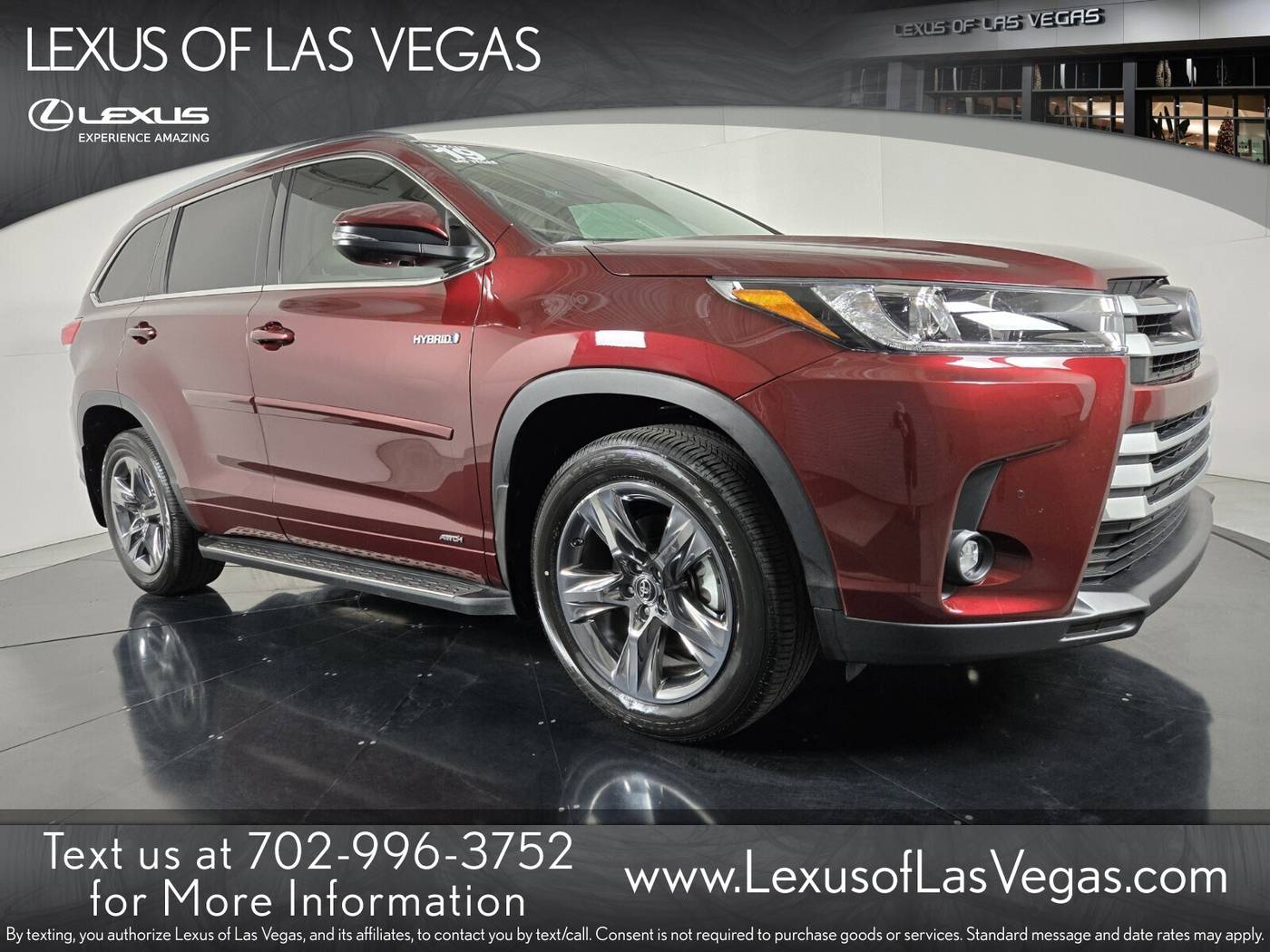 2019 Toyota Highlander Hybrid Limited — SUV — 13,038 mi — Las Vegas, NV