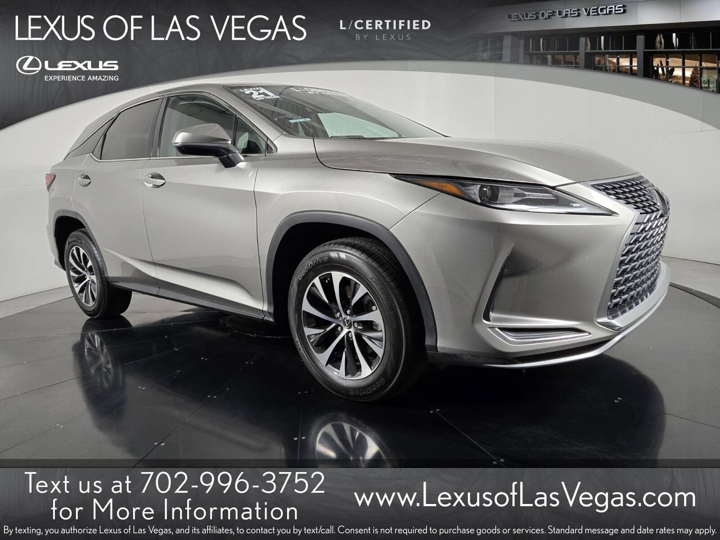 2021 Lexus RX RX 350 — SUV — 37,946 mi — Las Vegas, NV