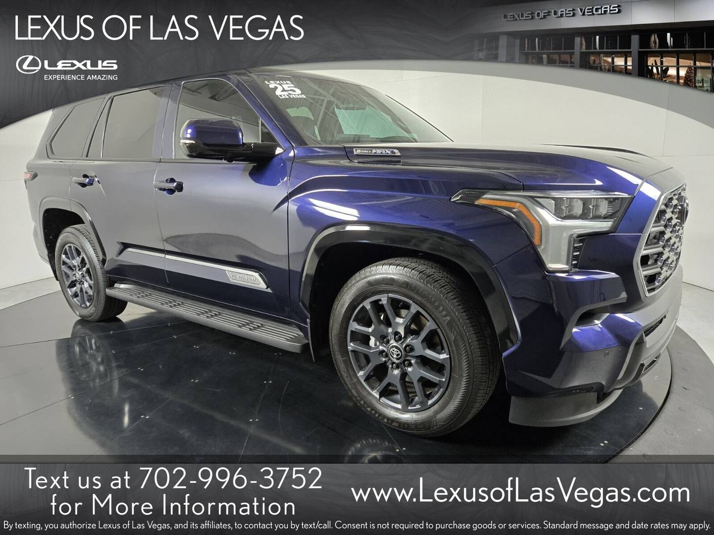 2025 Toyota Sequoia Platinum — SUV — 5,207 mi — Las Vegas, NV