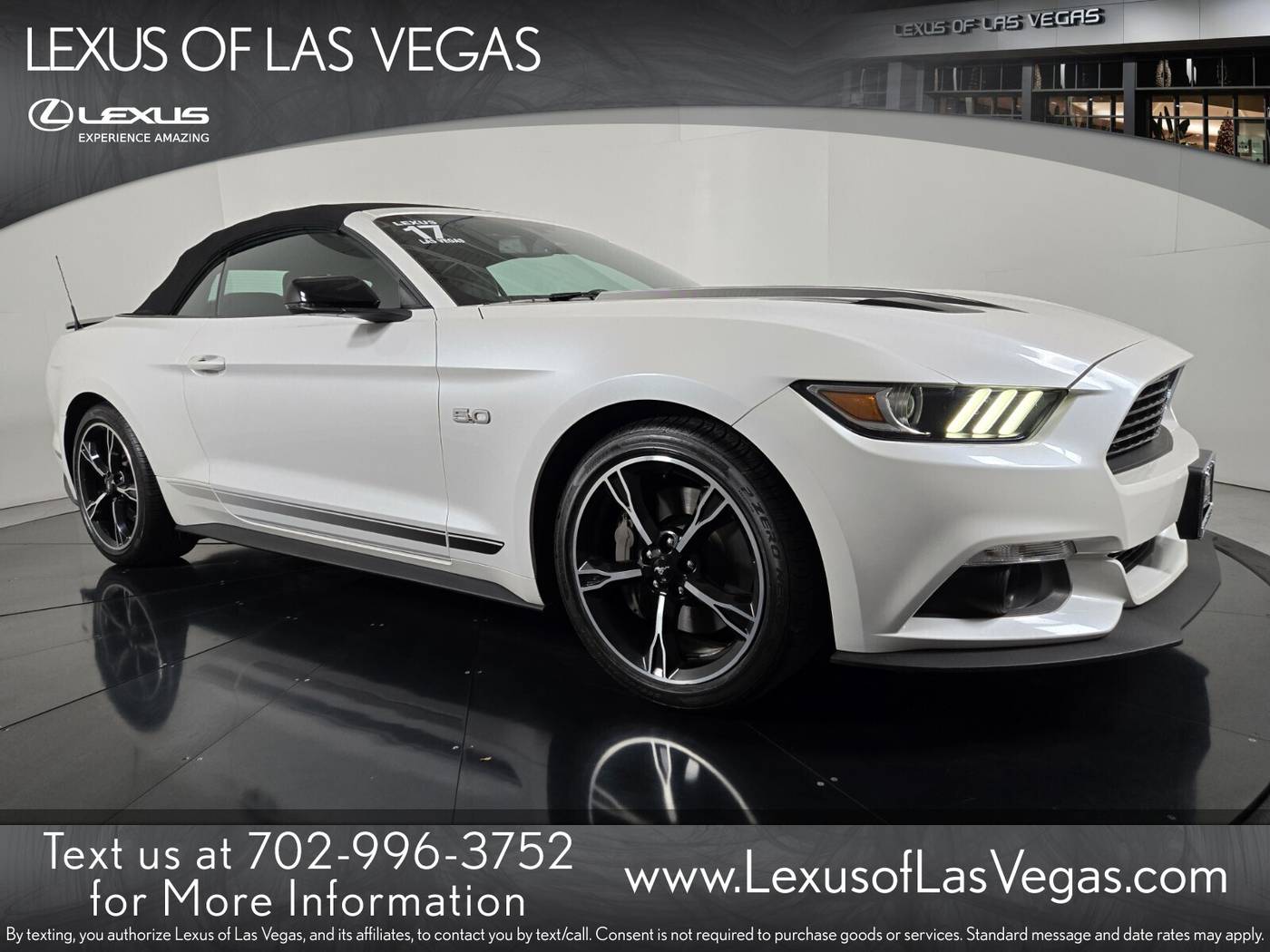 2017 Ford Mustang GT Premium — Convertible — 35,964 mi — Las Vegas, NV