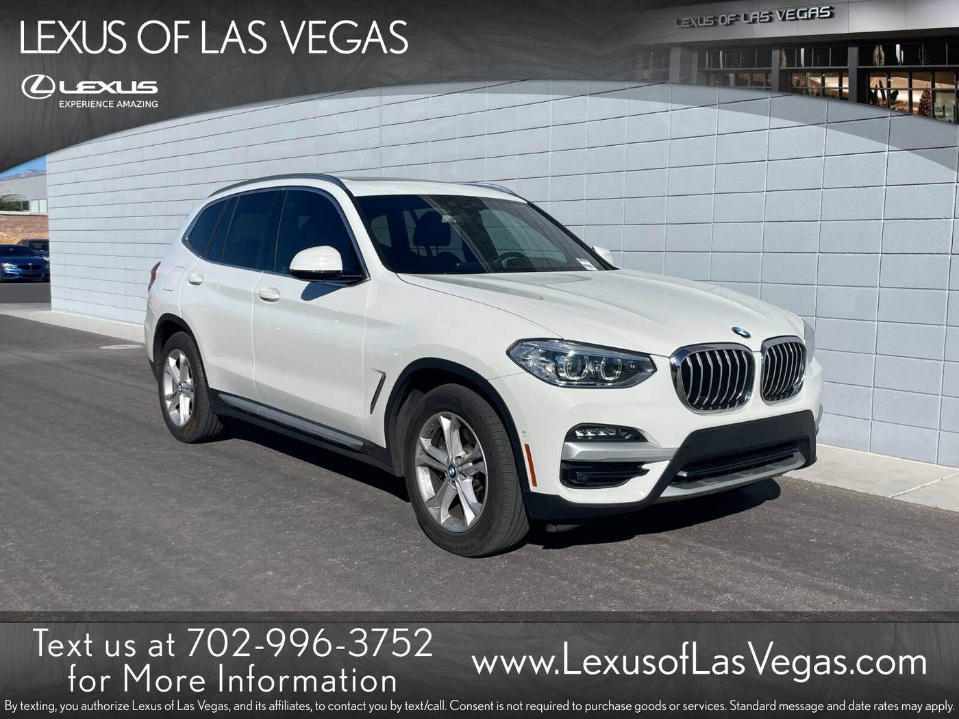 2020 BMW X3 30i — SUV — 59,520 mi — Las Vegas, NV