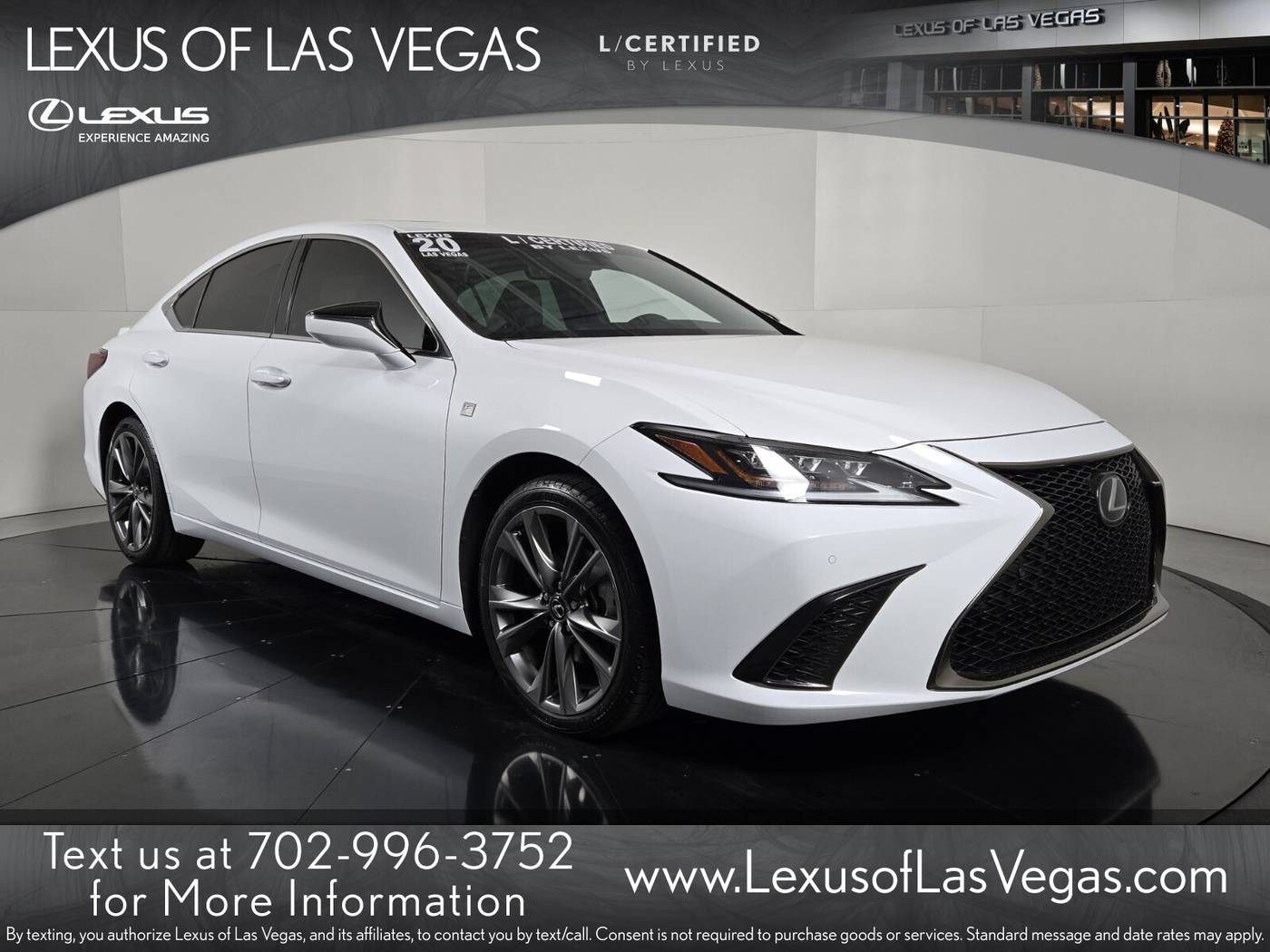 2020 Lexus ES ES 350 F Sport — Sedan — 45,560 mi — Las Vegas, NV