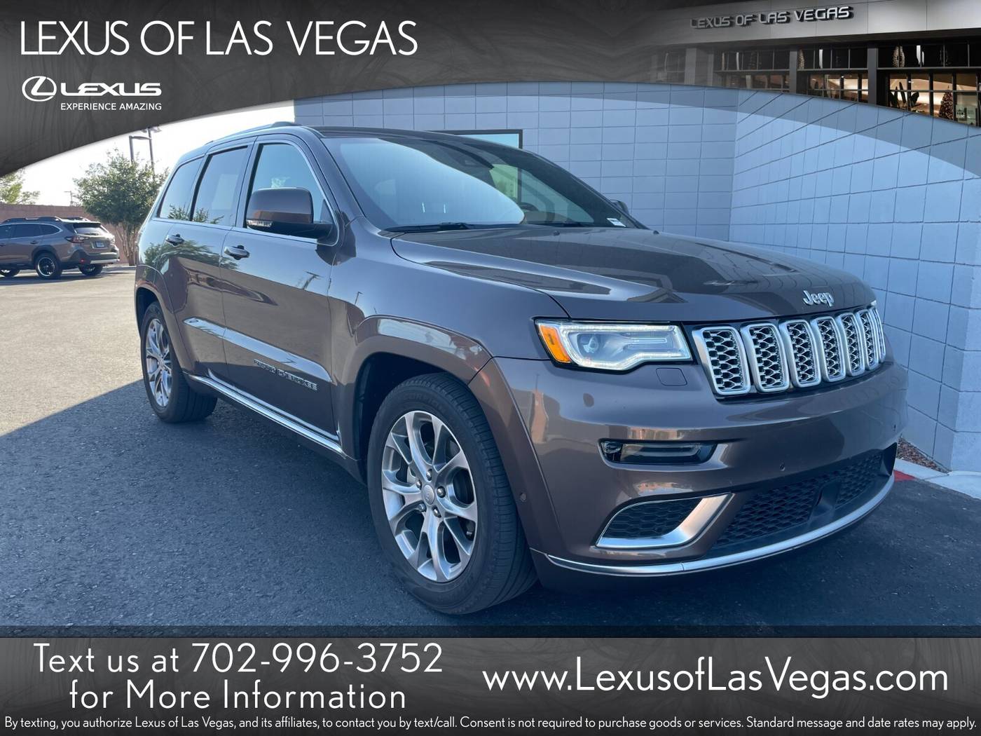 2019 Jeep Grand Cherokee Summit — SUV — 52,169 mi — Las Vegas, NV