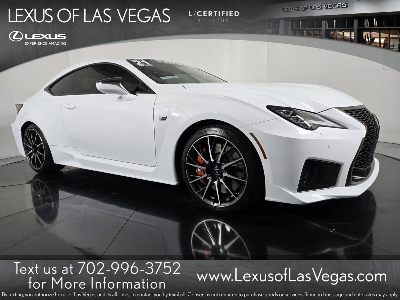 2021 Lexus RC RC F — Coupe — 31,287 mi — Las Vegas, NV