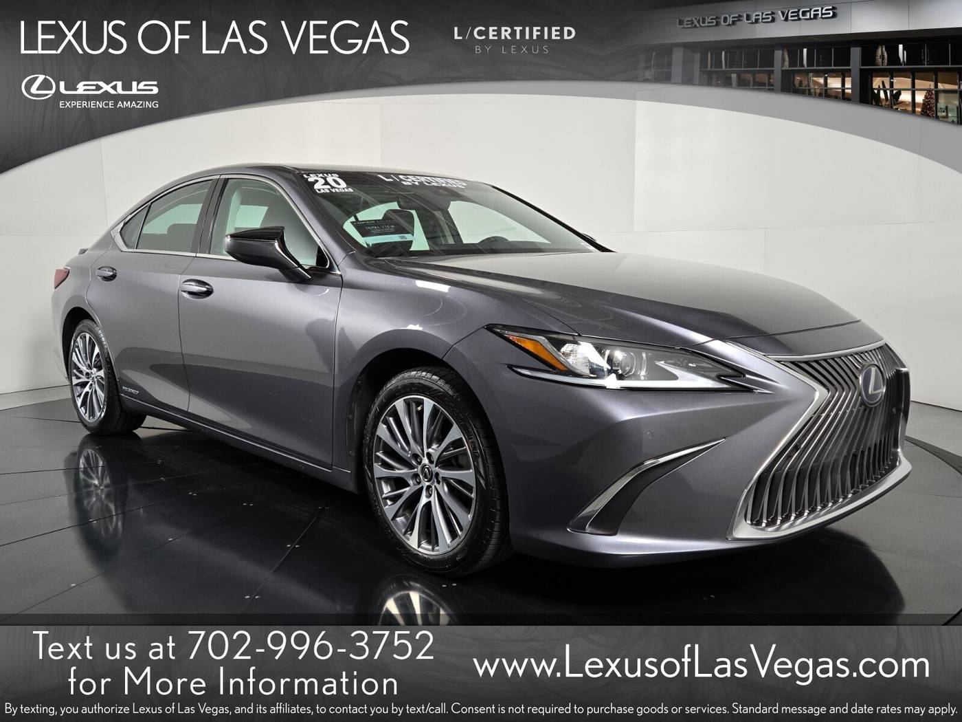 2020 Lexus ES ES 300h — Sedan — 44,320 mi — Las Vegas, NV