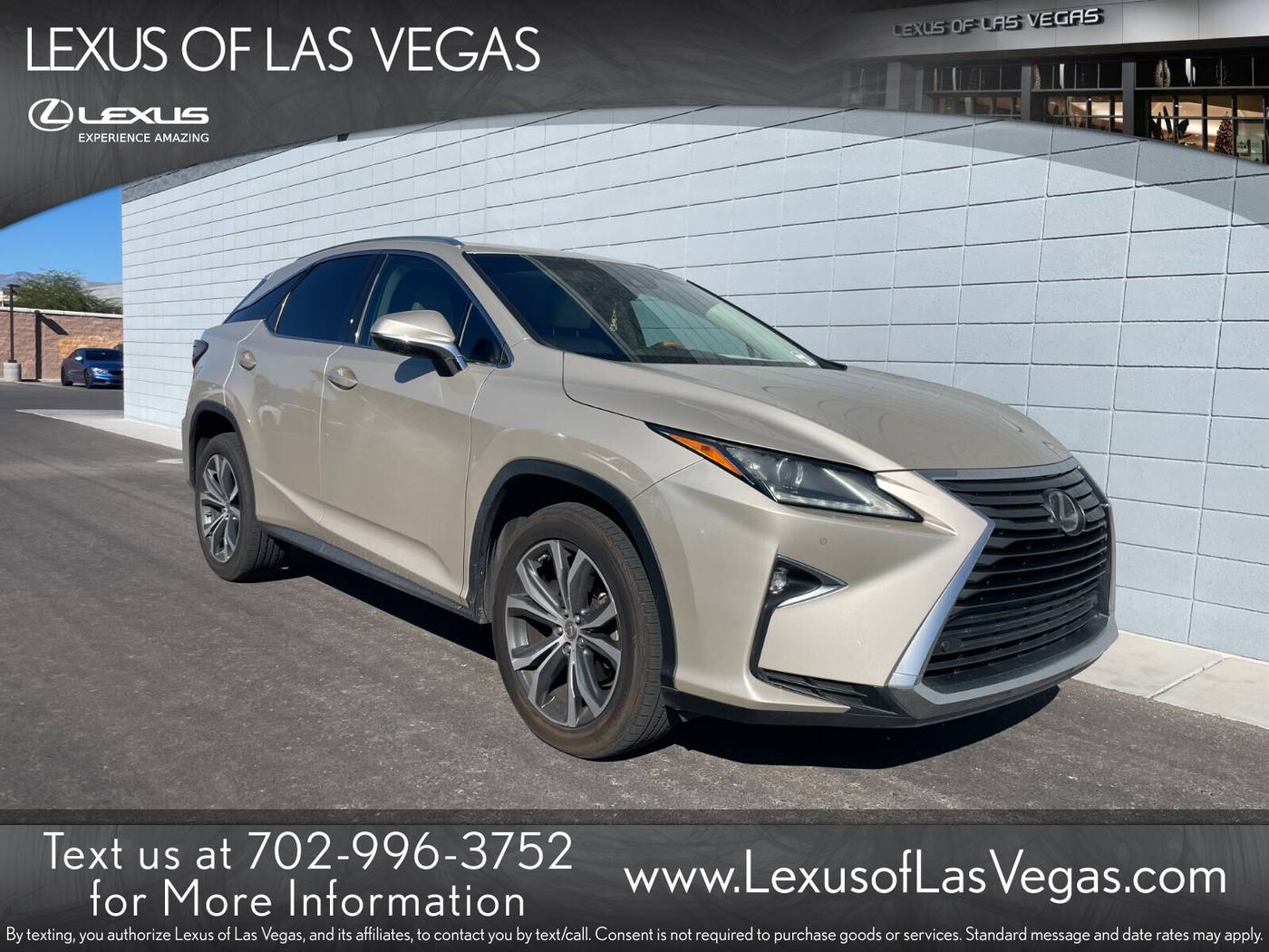 2017 Lexus RX RX 350 — SUV — 136,873 mi — Las Vegas, NV
