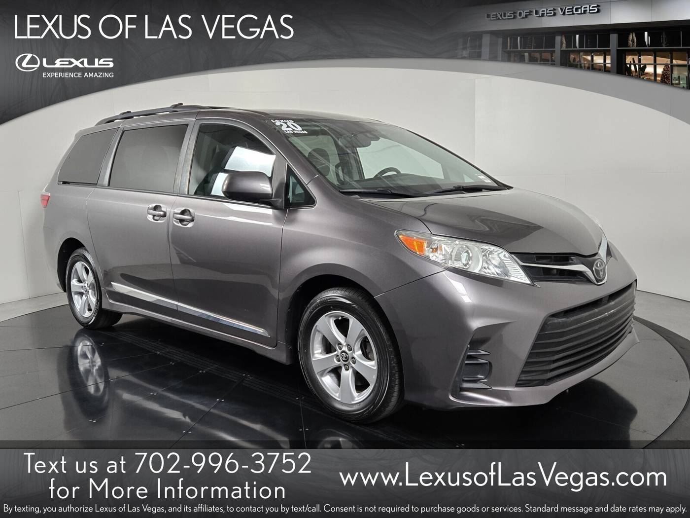 2020 Toyota Sienna LE — Minivan — 56,979 mi — Las Vegas, NV