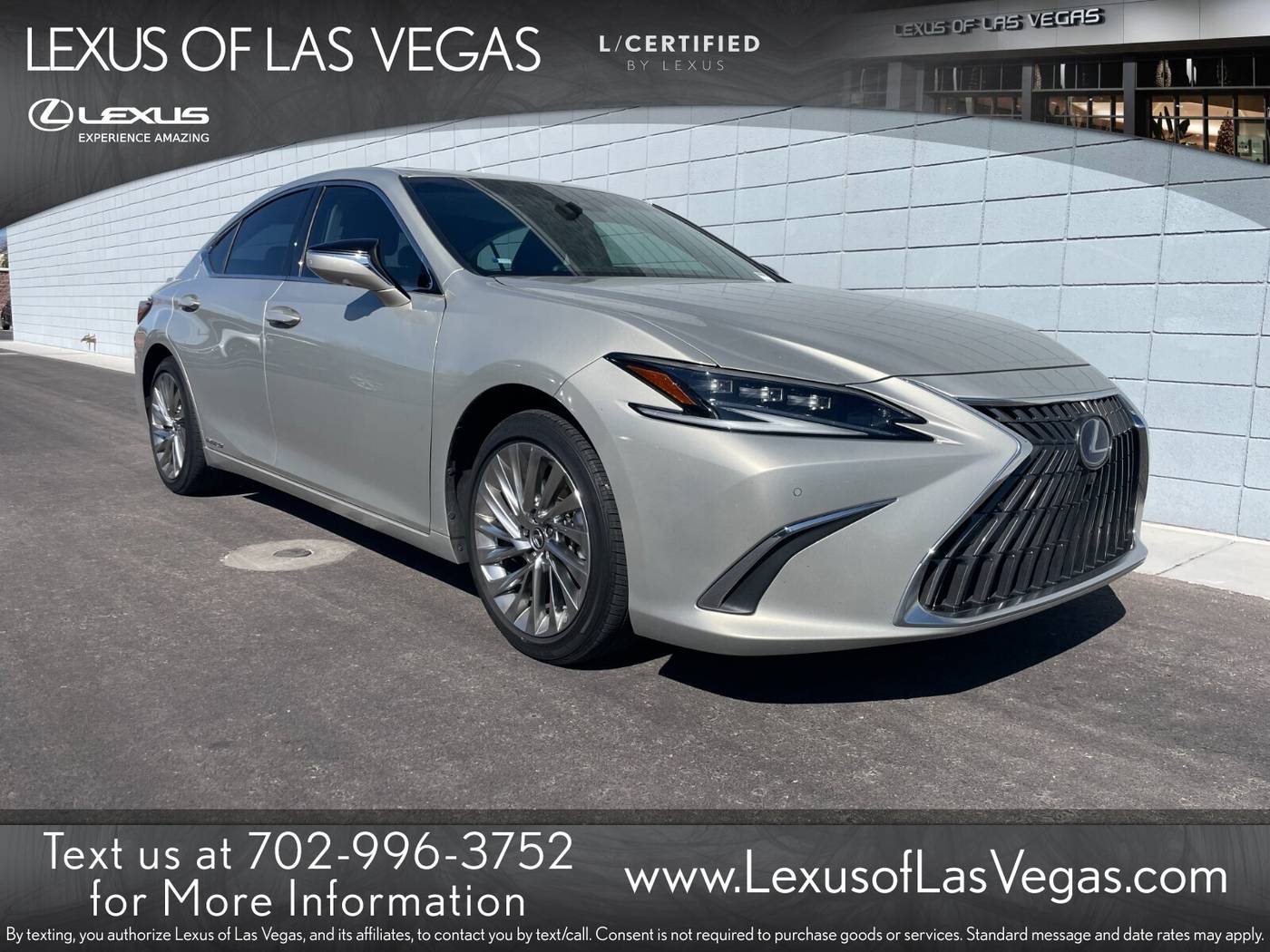 2022 Lexus ES ES 300h Luxury — Sedan — 39,772 mi — Las Vegas, NV