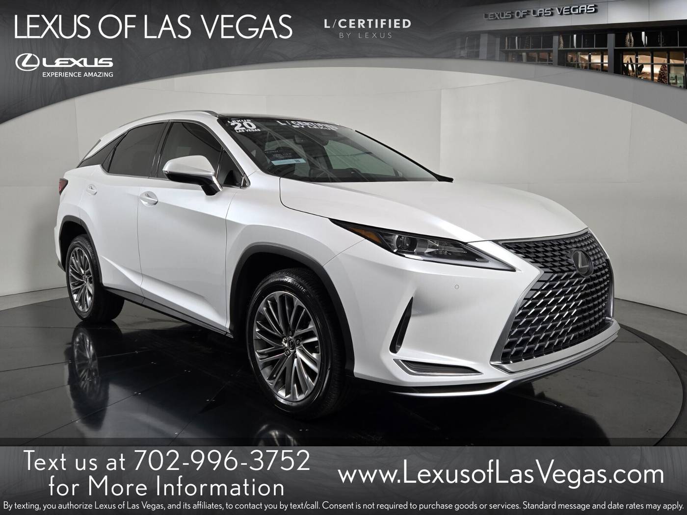 2020 Lexus RX RX 350 — SUV — 38,139 mi — Las Vegas, NV
