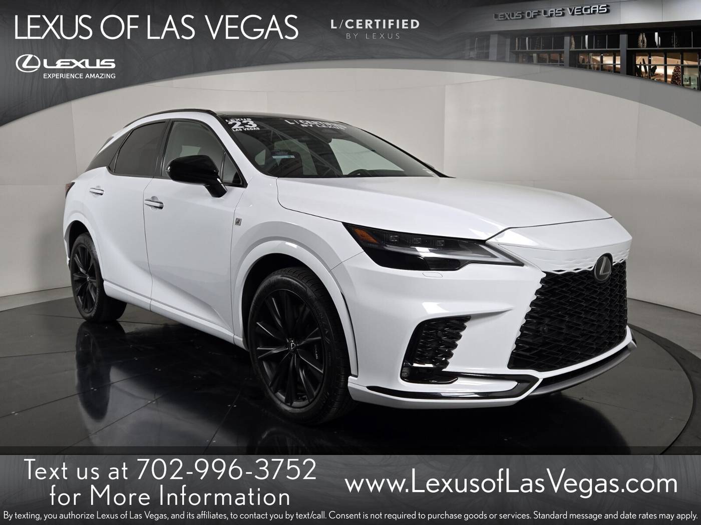 2023 Lexus RX RX 500h F SPORT Performance — SUV — 29,163 mi — Las Vegas, NV
