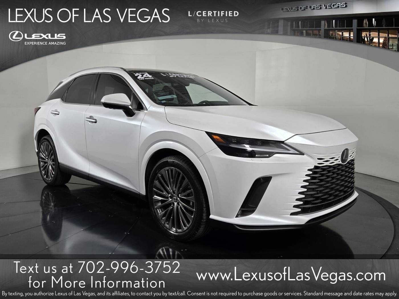 2024 Lexus RX RX 350h Luxury — SUV — 17,150 mi — Las Vegas, NV