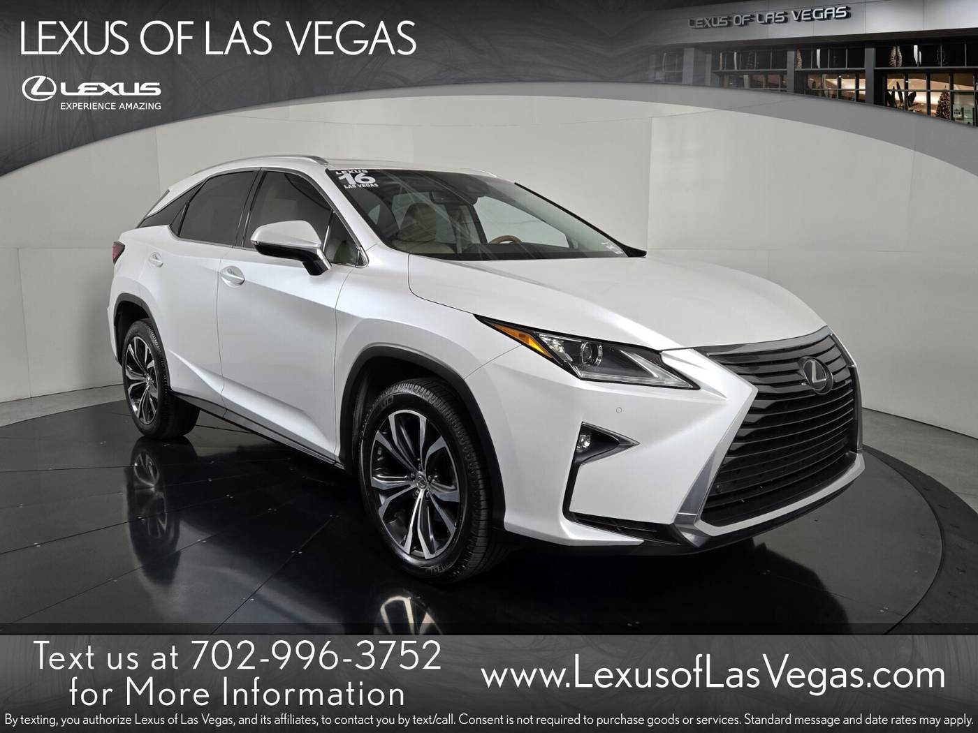 2016 Lexus RX RX 350 — SUV — 60,038 mi — Las Vegas, NV